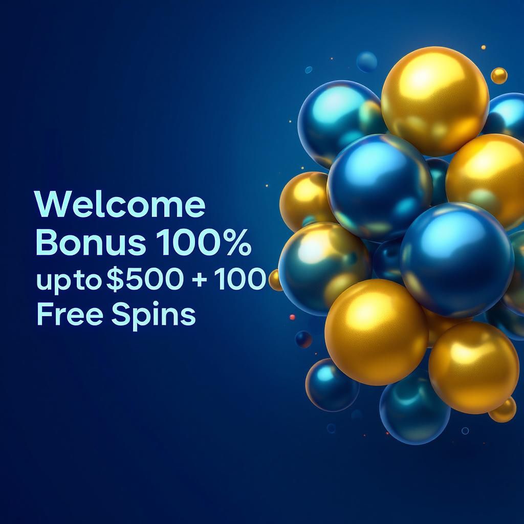 Welcome Bonus 100% up to $500 + 100 Free Spins